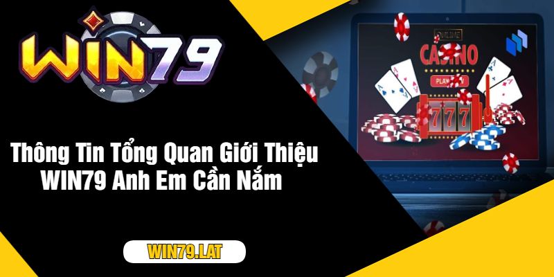 Thông Tin Tổng Quan Giới Thiệu WIN79 Anh Em Cần Nắm 